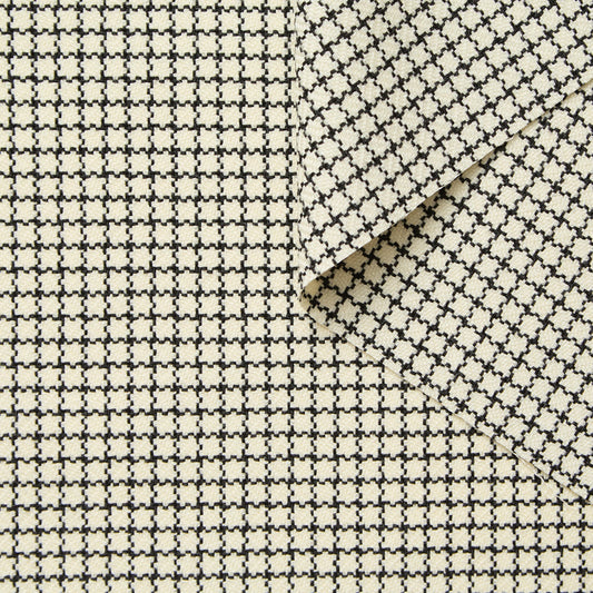Checked Virgin Wool Natté RWS
