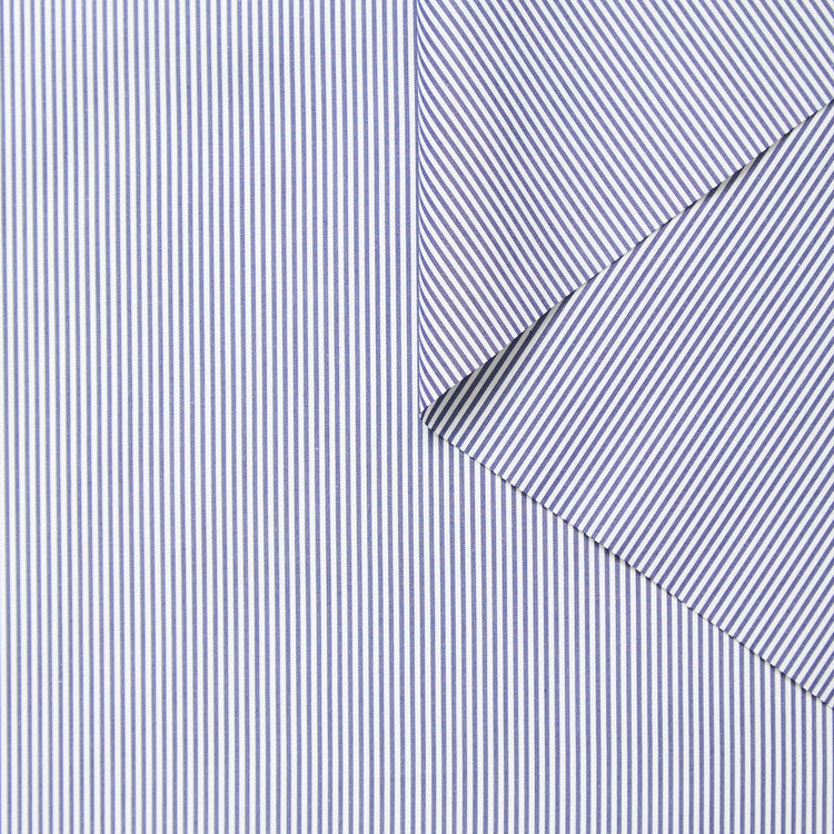 Striped Cotton Poplin