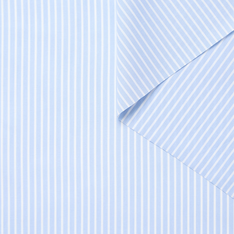 Striped Cotton Poplin