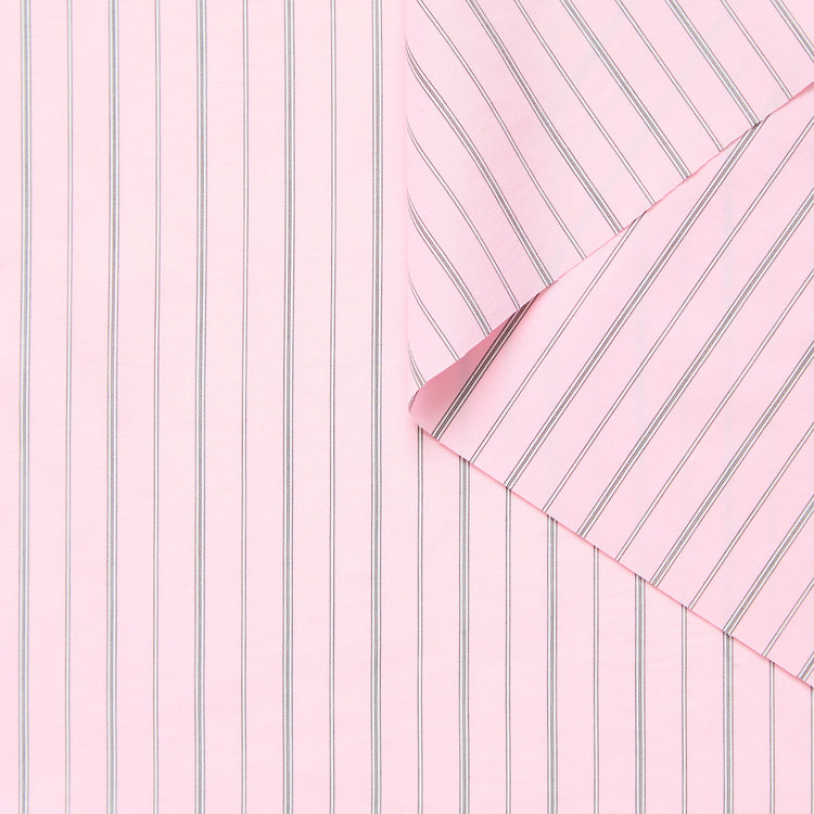 Striped Cotton Poplin