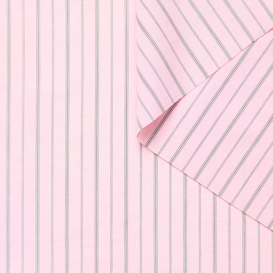 Striped Cotton Poplin