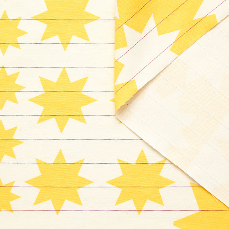 Lurex Star Print Cotton