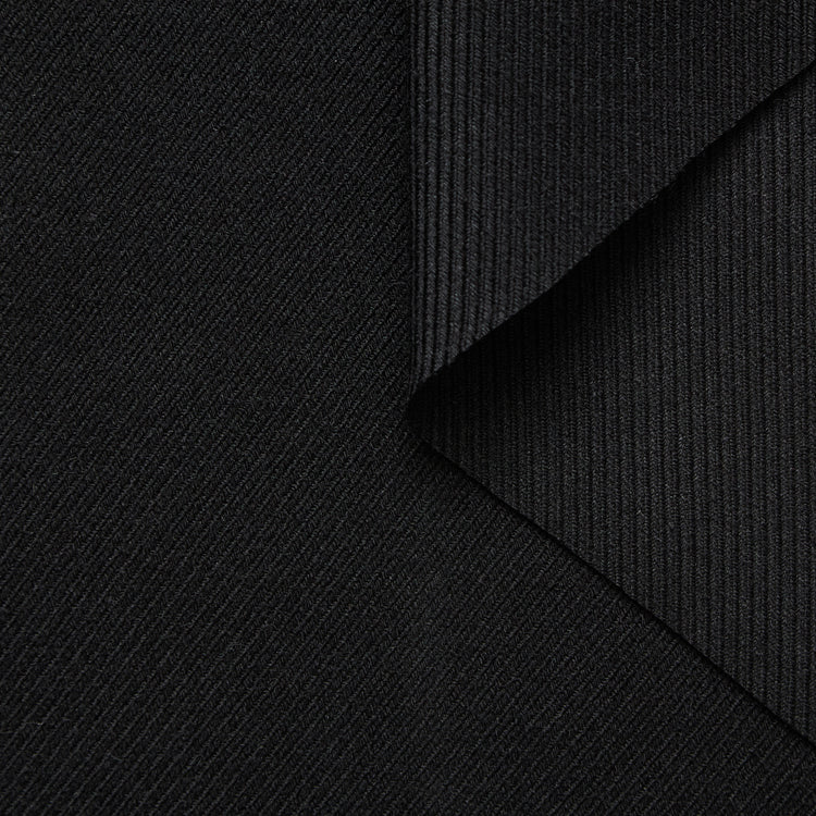 Textured Wool & Silk Diagonal