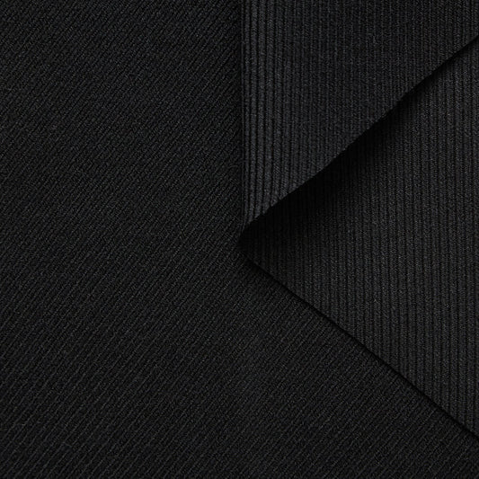 Textured Wool & Silk Diagonal