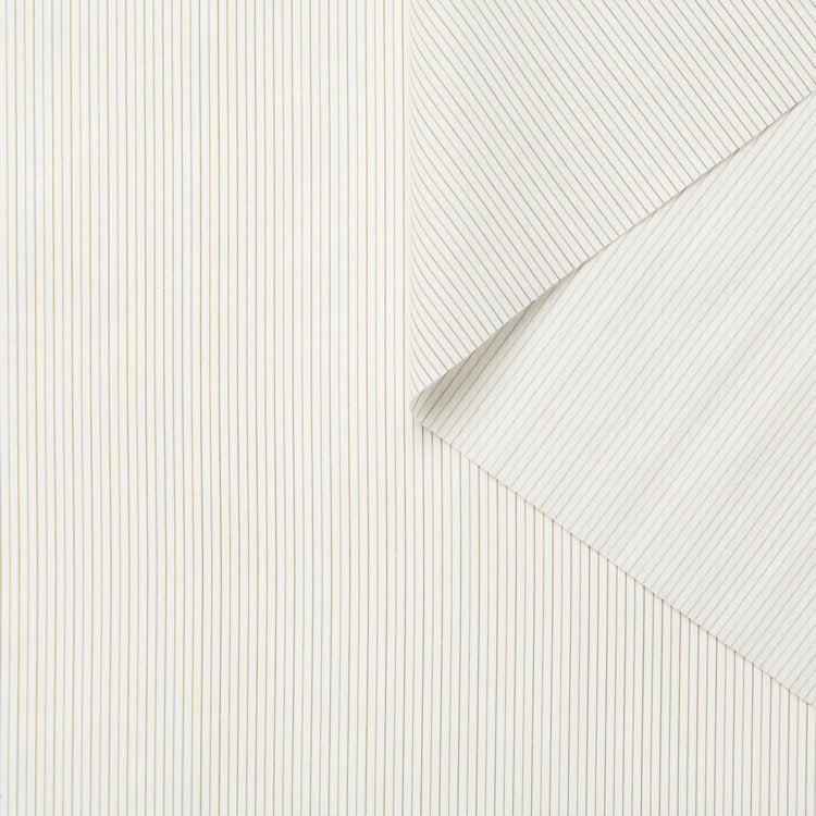Striped Cotton Poplin