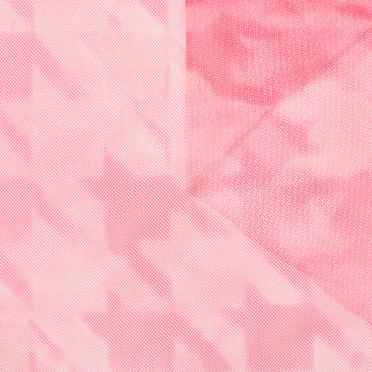 Houndstooth Printed Tulle
