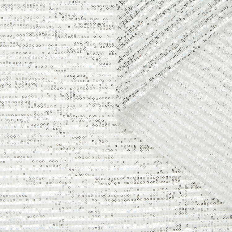 Pleated Sequined Tulle