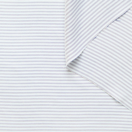 Striped Silk Twill